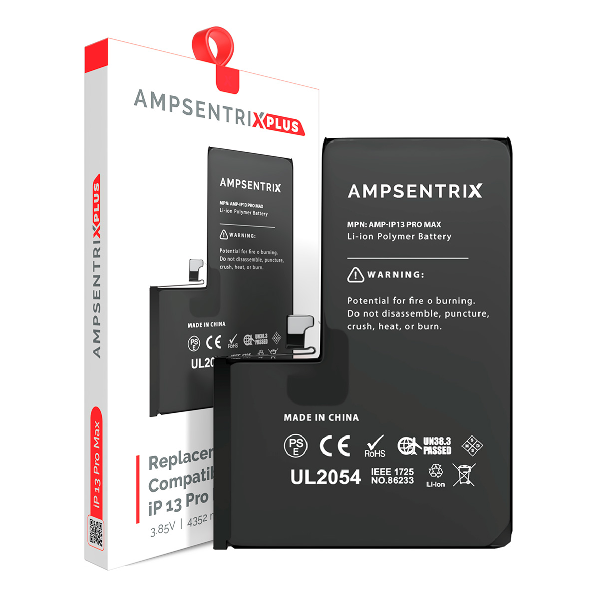 Bateria Ampsentrix Plus iPhone 13 Pro Max